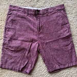 Old Navy Men's Heathered Purple Shorts